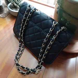 3FOR$15 Chain strap black purse
